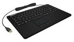 Keysonic KSK-5230 - Tastatur - USB - Schweiz - Schwarz / Wei&szlig;