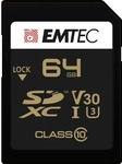 Emtec ECMSD64GXC10SP, EMTEC Speedin - Flash-Speicherkarte - 64GB - UHS Class 3 /