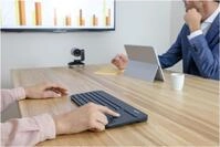 Logitech Wireless Touch Keyboard K400 Plus - Tastatur - drahtlos - 2.4 GHz -