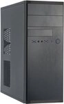 Chieftec Elox Series HQ-01B - Midi Tower - ATX - ohne Netzteil - Schwarz - USB/Audio