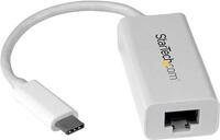 StarTech.com USB-C auf Gigabit Netzwerkadapter - USB 3,1 Gen 1 (5 Gbit/s) - Wei&szlig; -