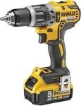 DeWALT DCD796P2-QW Handbohrmaschine Lithium-Ion (Li-Ion) 5Ah 1800g Schwarz - Gelb