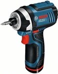 Bosch GDR 10.8-LI - Schlagschrauber - Schwarz - Blau - 105 Nm - 2600 U/min - AC -