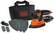Black & Decker KA2000 Mouse-Schleifer Staubfangbeh&auml;lter mit Mikrofilter, Klett-Fix,