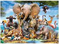 Ravensburger PR-130757, Ravensburger 13075 - Jigsaw puzzle - Tiere - Kinder - African