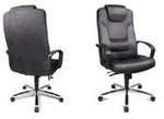 Topstar Chefsessel Comfort Point 50 Microfaser, chrom Lehne / Sitz aus