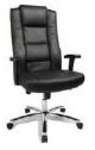 Topstar Chefsessel Chairman 25,40cm (10), schwarz Lehne / Sitz gesteppt mit