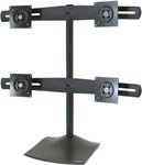 Ergotron DS100 Quad-Monitor Desk Stand - Aufstellung f&uuml;r Quad-Flachbildschirm -