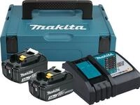 Makita DC18RC - Batterieladeger&auml;t + Batterie 2 x - Li-Ion - 3 Ah - 54 Wh - 1 x