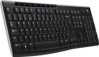 Logitech Wireless Keyboard K270 - Tastatur - 2,4 GHz - US (920-003736)