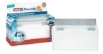 TESA Powerstrips - Duschkorb - Wand-montiert - Edelstahl - Wei&szlig; - Kunststoff -