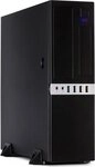 Inter-Tech IT-503 - SFF - Mini-ATX - keine Spannungsversorgung (TFX12V) - mattschwarz