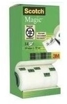 3M Scotch Klebefilm Magic 810, 19 mm x 33 m, 10+4 GRATIS Kerndurchmesser: 25 mm,