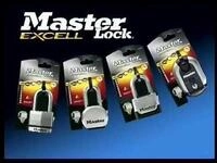 MASTER LOCK 70 mm breites Excell Disc Schloss aus Edelstahl mit verdecktem Bgel...