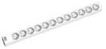 Bachmann - Verl&auml;ngerungsschnur (Rack - einbauf&auml;hig) - 12 Ausgangsstecker - 0U -