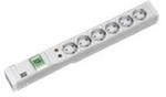 Bachmann - Verl&auml;ngerungsschnur (Rack - einbauf&auml;hig) - 6 Ausgangsstecker - 1U - 48,3
