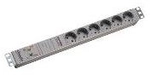 Bachmann - Verl&auml;ngerungsschnur (Rack - einbauf&auml;hig) - 6 Ausgangsstecker - 1U - 48,3