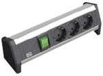 Bachmann DESK - Verl&auml;ngerungsschnur - Wechselstrom 230 V - output connectors: 3 (