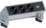 Bachmann DESK 2 - Verl&auml;ngerungsschnur - 3 Ausgangsstecker - 20 cm (902.4048)