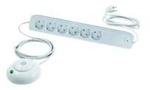 REV - Verl&auml;ngerungsschnur - Wechselstrom 230 V - 3500 Watt - output connectors: 6 -