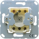 JUNG 134.28 Elektroschalter Key-operated switch 2P Metallisch (134.28)