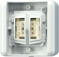 Jung KNX Taster BA 2f. Tasterstellung 8472.01 LEDW (8472.01LEDW)
