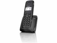 Gigaset S30852-H2801-R101, Gigaset A116 DECT-Telefon Anrufer-Identifikation Schwarz