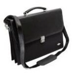 Wedo Ladies Flap-Over Briefcase Kosmetiktasche Schwarz (585201)