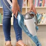 BLACK+DECKER FSMH1321-QS Dampfreiniger 2-in-1 Stange/Handger&auml;t 1300 W wei&szlig;/aqua