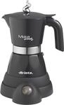 Ariete 1358 - Elektrische Mokkatasse - Gemahlener Kaffee - 400 W - Schwarz
