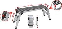 KS TOOLS Aluminium-Sicherheits-Laufb&uuml;hne, L1000xB405xH480mm (800.0960)