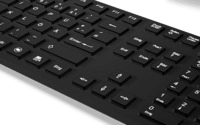 KeySonic KSK-8030 USB QWERTY Englisch Schwarz (28081)