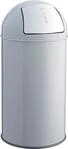 Helit the dome 30 l Rund Edelstahl Grau - Metallisch (H2401787)