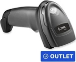 Zebra DS2208 2D Barcode-Scanner Multi-IF USB Kit schwarz IP52 Handscanner