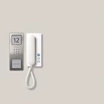 Siedle SET CA 812-1 E/W. &Uuml;bertragungstechnik: Verkabelt. Produktfarbe: Edelstahl,