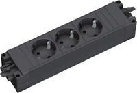 Bachmann 336.600, Bachmann STEP BASE - Verl&auml;ngerungsschnur - 3 Ausgangsstecker