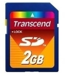 Transcend - Flash-Speicherkarte - 2GB - SD (TS2GSDC)