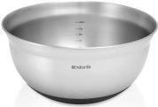 Brabantia R&uuml;hrsch&uuml;ssel Stahl matt schwarz, 1.6 L ( d22 cm) (363849)