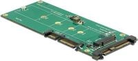 DeLOCK - Schnittstellenadapter - M.2 (M.2) - M.2 Card - SATA 6Gb/s, U.2 (62864)
