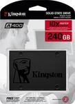 Kingston SSD 240GB 2.5 (6.3cm) SATAIII SA400 retail (SA400S37/240G)