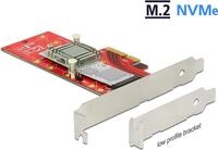 DeLOCK PCI Express x4 Card > 1 x internal NVMe M.2 Key M 110 mm with heat sink -