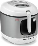 Tefal FR4800 Fritteuse Einzelbild Eigenst&auml;ndig Edelstahl - Wei&szlig; (FR4800)