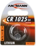 Ansmann 1516-0005, ANSMANN - Batterie CR1025 Li (1516-0005)
