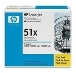 HP 51X - 2er-Pack - Hohe Ergiebigkeit - Schwarz - original - LaserJet - Tonerpatrone