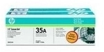 HP Toner CB435AD (35A) - Doppelpack - Schwarz - Kapazit&auml;t: 2x 1.500 Seiten...