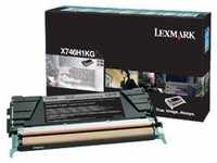 Lexmark X746H1KG, Lexmark Toner X746H1KG - Schwarz - Kapazität: 12.000 Seiten