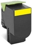 Lexmark Toner 802XY - Yellow - Kapazit&auml;t: 4.000 Seiten (80C2XY0)