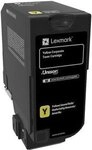Lexmark - Gelb - Original - Tonerpatrone LCCP, Lexmark Corporate - f&uuml;r Lexmark