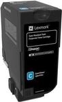 Lexmark 74C2SCE - Laser - Lexmark - CS720 - CS725 - CX725 - Cyan - Europa - Schwarz