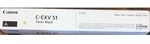 Canon Toner C-EXV51 - Schwarz - Kapazit&auml;t: 69.000 Seiten (0481C002)